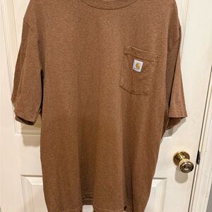 Carhartt Men's Short Sleeve Brown Tee